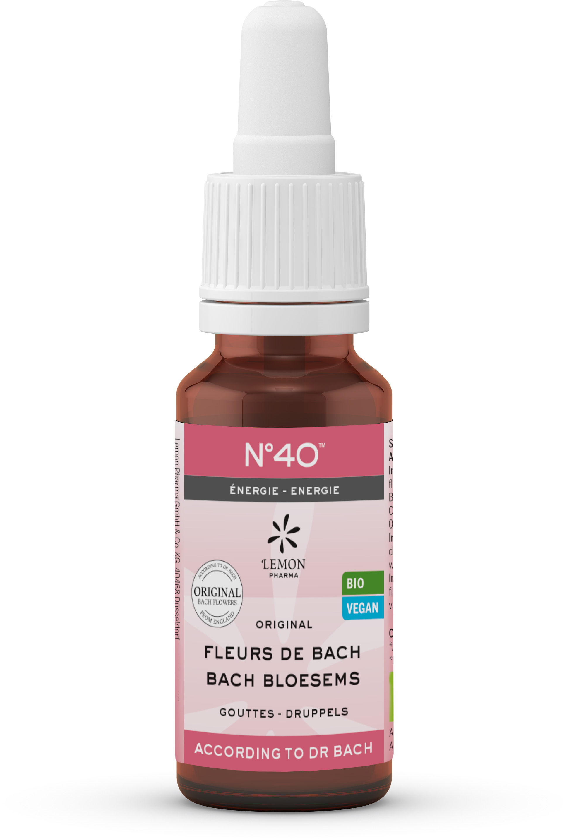 Bach bloesem melange Nr. 40 Energie BIO